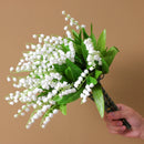lot de 10 plantes artificielles blanches pour décoration de mariage