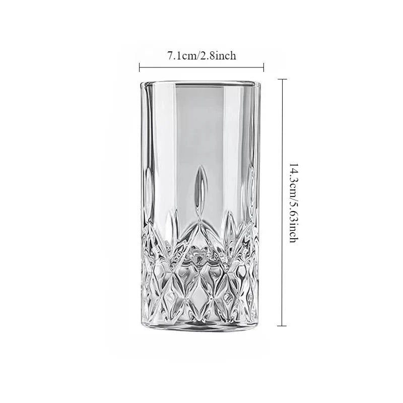 Verre hockey sur glace créatif fond épais cocktail