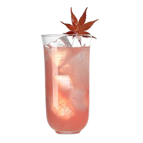 Verres fins design strié pour cocktails whisky eau