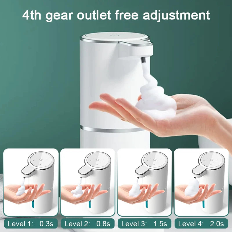 distributeur de savon liquide automatique sans contact 380 ml - vue 10 sur 11