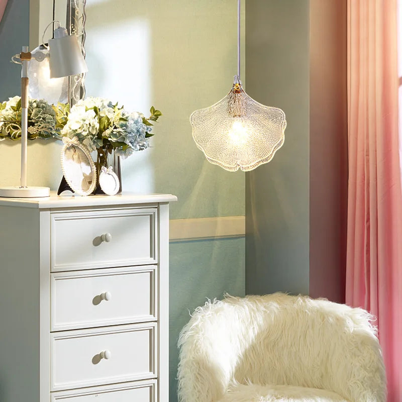 Suspension moderne simple led atmosphère chaleureuse - vue 3 sur 9