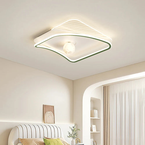 Moderner und minimalistischer LED-Deckenleuchte für dekorative Innenräume - vue 3 sur 14