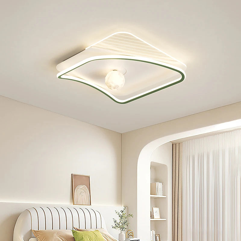 Moderner und minimalistischer LED-Deckenleuchte für dekorative Innenräume - vue 3 sur 14