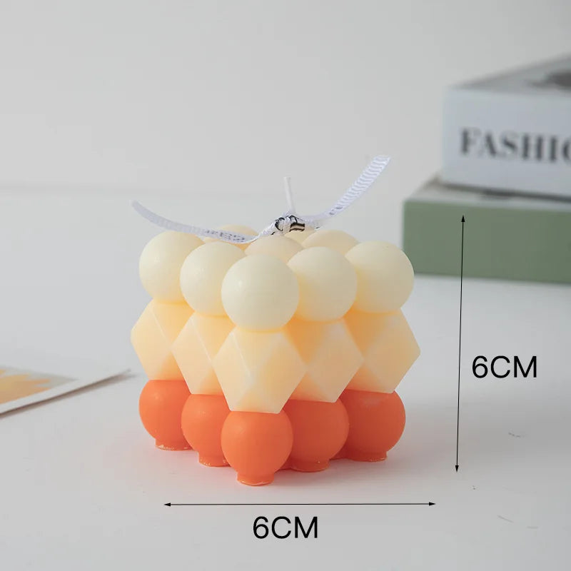 bougie parfumée big cube pour décoration moderne et aromathérapie - vue 26 sur 39