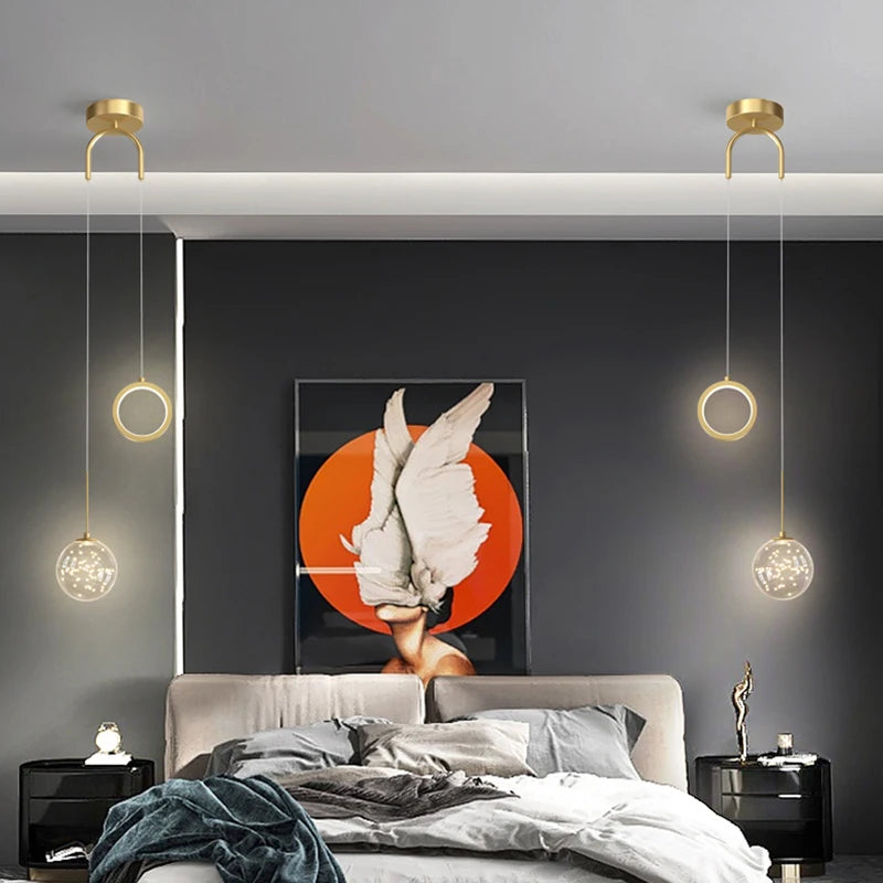 Suspension LED au design nordique moderne - vue 7 sur 14