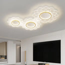 LED-Deckenleuchte Spot mit floralem Design aus Acryl für die Innendekoration