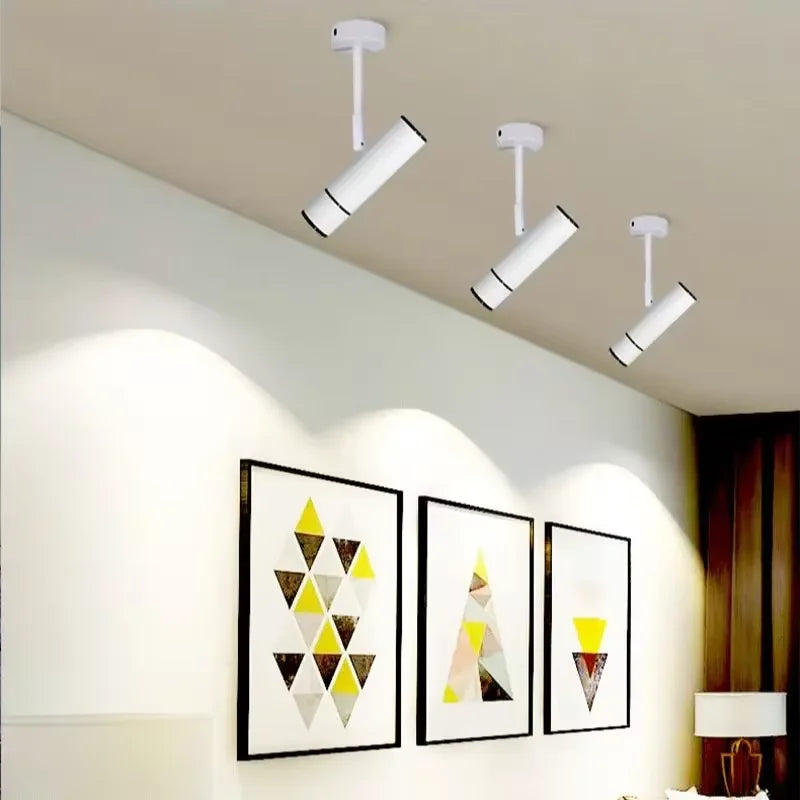 applique murale nordique rotative 360 degrés pour intérieur moderne - vue 3 sur 8
