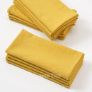 Serviette de table coton lavé vintage lot 12