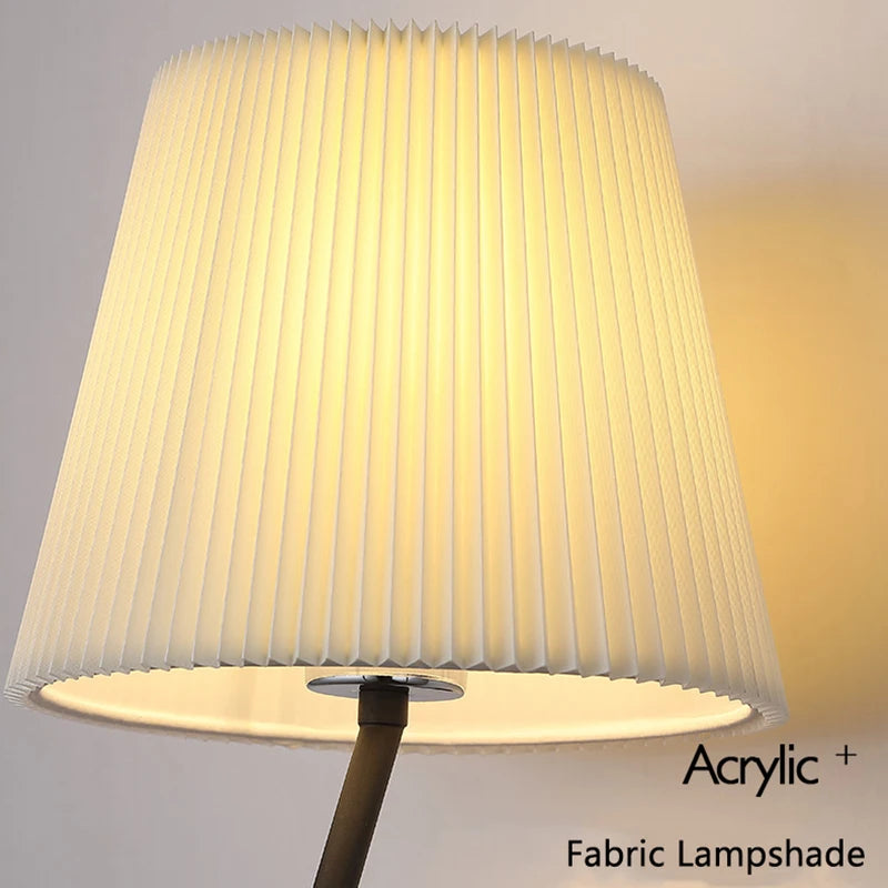 applique murale vintage américaine avec interrupteur led plissée - vue 6 sur 7