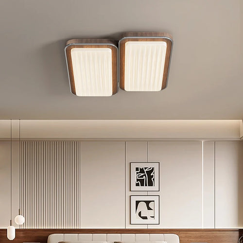 plafonnier led moderne design simple protection yeux et spectre complet