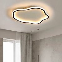 Plafond moderne à LEDs lampes lustre modélisation créative plafonnier salon chambre simple rond décor à la maison éclairage intérieur