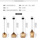 lampe led suspendue en verre design moderne pour espaces divers
