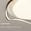 plafonnier led moderne design simple avec télécommande