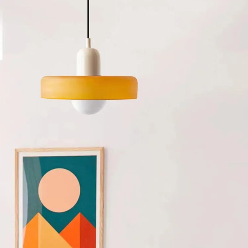 suspension moderne en verre pour luminaires - vue 6 sur 9