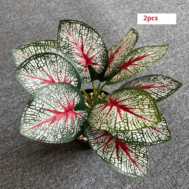feuilles de phénix artificielles décoration verte en plastique - vue 28 sur 40