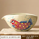 Theiere chinoise ceramique arowana style kung fu retro