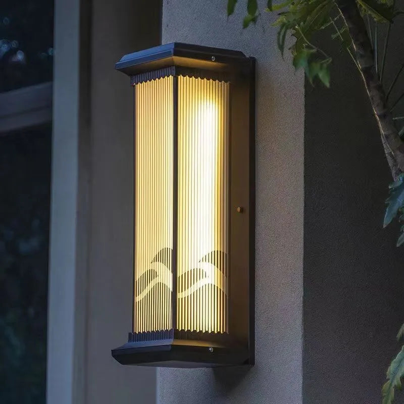 applique murale extérieure à led pour jardin et porche - vue 5 sur 8