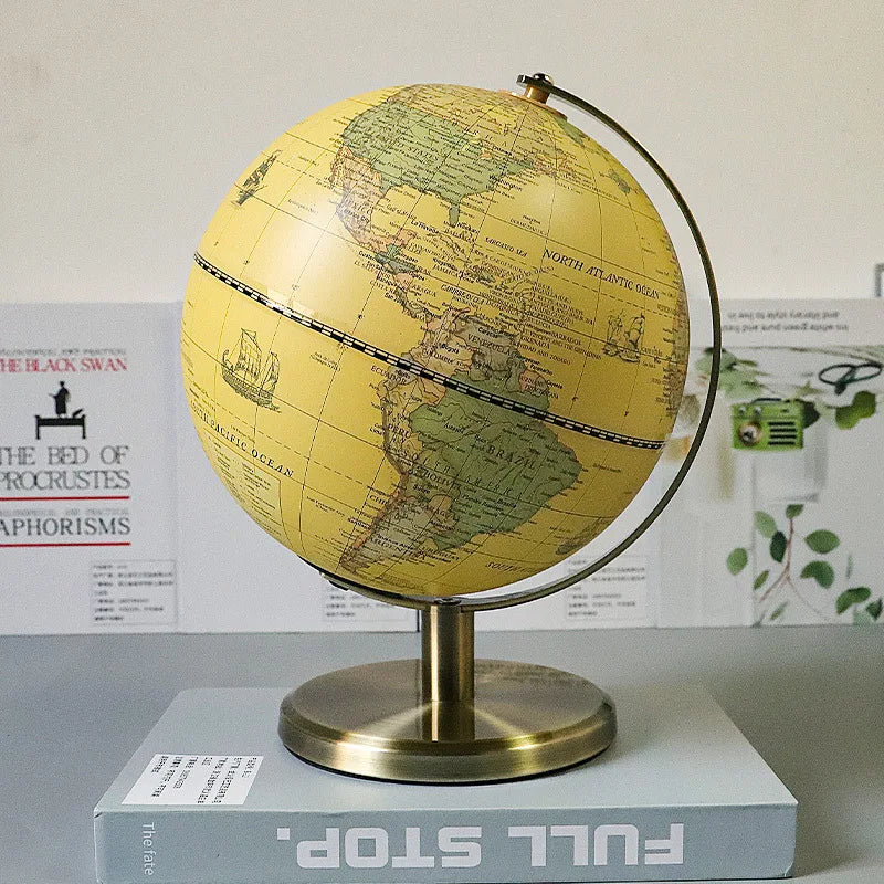 globe terrestre rotatif éducatif pour étudiants et décoration scolaire - vue 8 sur 7