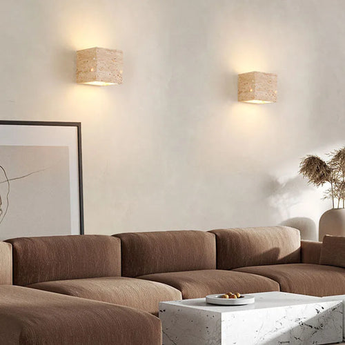 Applique murale led créative cuboïde 3000k pour escaliers allée