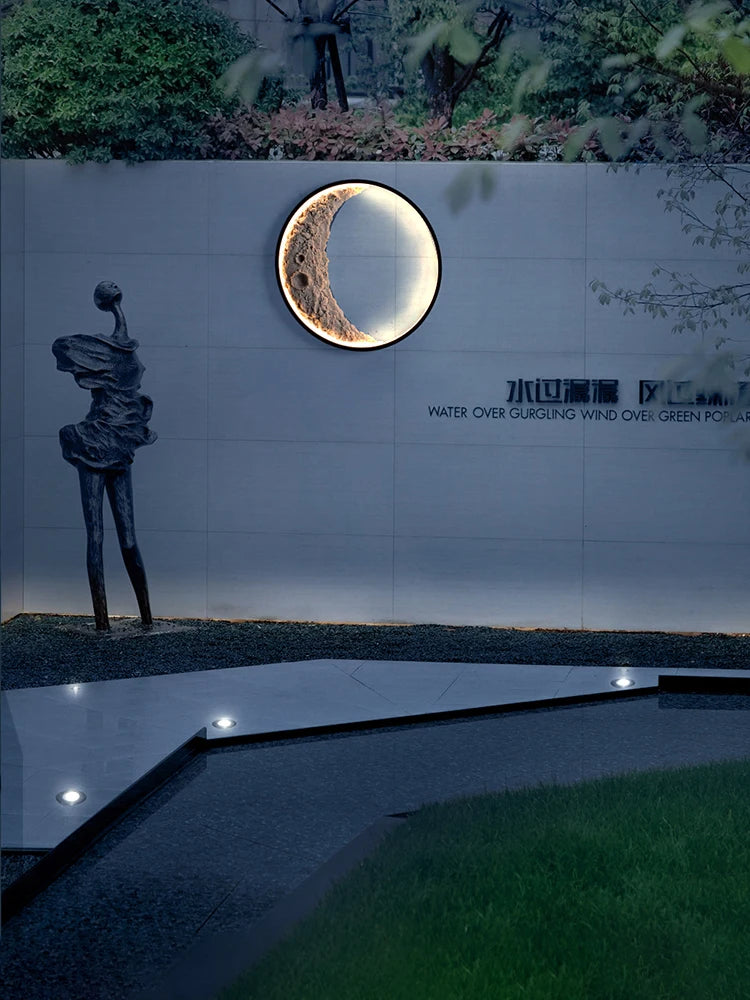 applique murale extérieure moderne à led imperméable pour jardin et villa - vue 6 sur 10