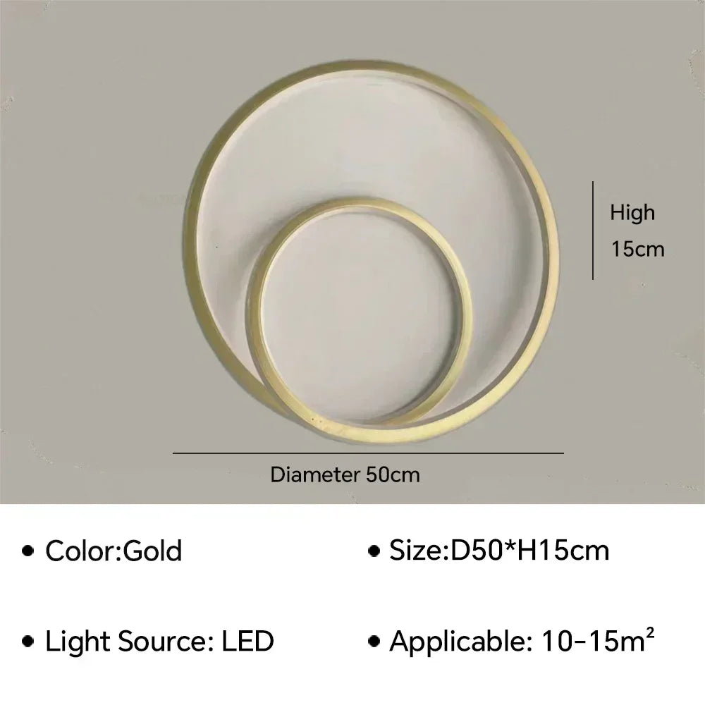 lustre moderne à leds pour décoration intérieure élégante
