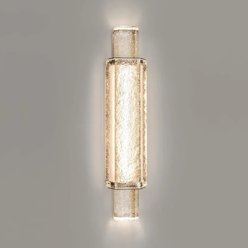 Style de luxe moderne créatif bulle LED monté appliques couleur or cristal verre chambre appliques murales - vue 7 sur 8