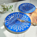 Assiette style européen motif sceau élégant pour thé