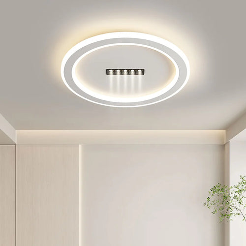 lustre led avec projecteur pour éclairage intérieur