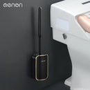 brosse de toilette luxe murale nettoyage rapide accessoires salle de bain