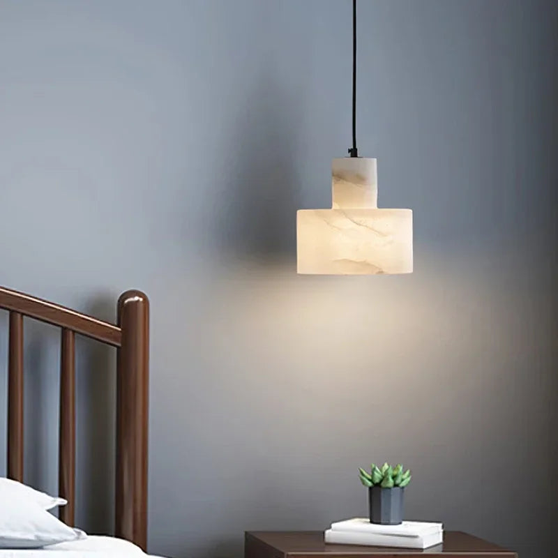 suspension en marbre naturel design moderne pour intérieur élégant - vue 7 sur 7