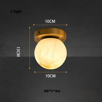 Pingpong World G9 LED Collection de marbre Lustre éclairage Lustre lampes suspendues Suspension Luminaire Lampen pour salon
