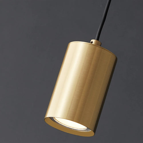 Suspension LED design moderne cylindrique - vue 7 sur 8