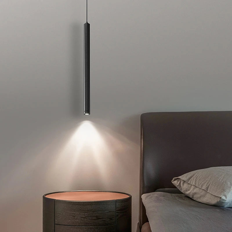 lustres modernes led suspendus pour bar et loft - vue 7 sur 10