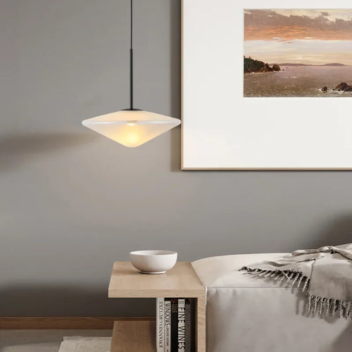 Suspension en verre créative moderne pour salle à manger chambre à manger cuisine île Led lampe suspendue UFO éclairage de décoration intérieure