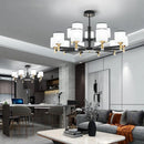 Moderner LED-Kronleuchter für elegante und luxuriöse Inneneinrichtung