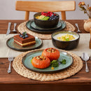 Service table ceramique grees style moderne 12 pieces