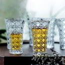 Ensemble 6 verres double paroi pour liqueurs cafe