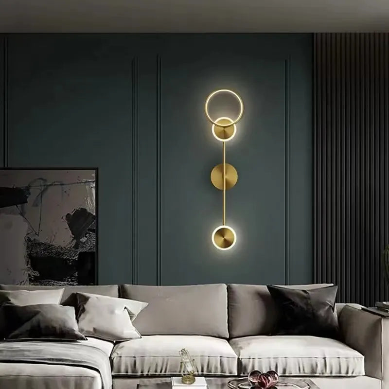 Applique murale LED moderne de luxe nordique - vue 2 sur 7
