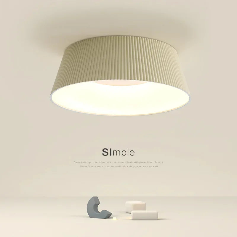 lustre moderne nordique à led simple pour intérieur - vue 5 sur 12