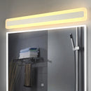 lampe de miroir led moderne étanche en acrylique