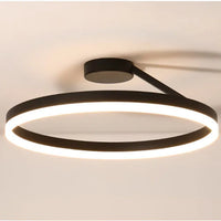 Nordischer LED-Kronleuchter mit verstellbarem Ring