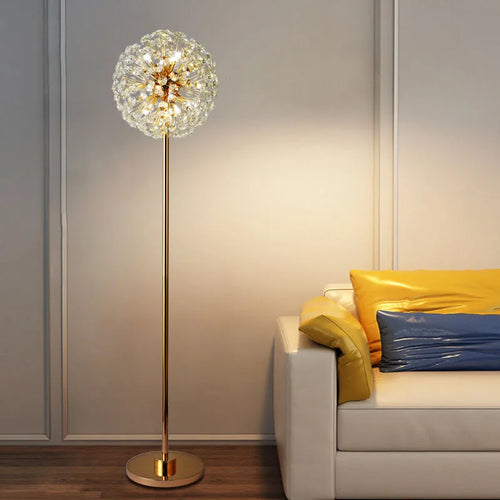 lampadaire pissenlit led pour décoration intérieure moderne