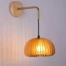 LED-Wandleuchte aus Holz im japanischen Stil für die Innendekoration
