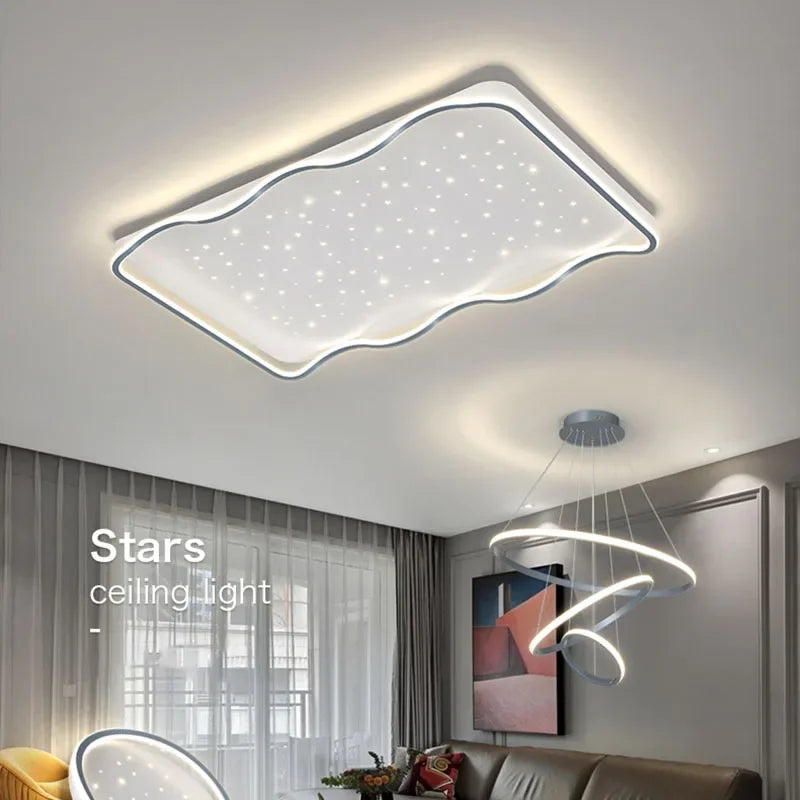 plafonnier led moderne pour décoration d'intérieur élégante et contemporaine - vue 5 sur 8