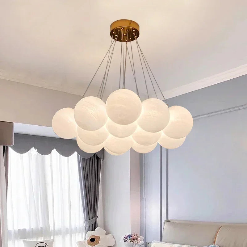 suspension moderne minimaliste style français haricot magique - vue 2 sur 9