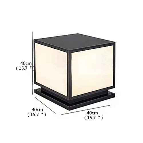 lampadaire d'extérieur vintage étanche moderne pour jardin et terrasse