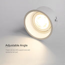 spot led rond encastrable anti-éblouissement réglable décoratif