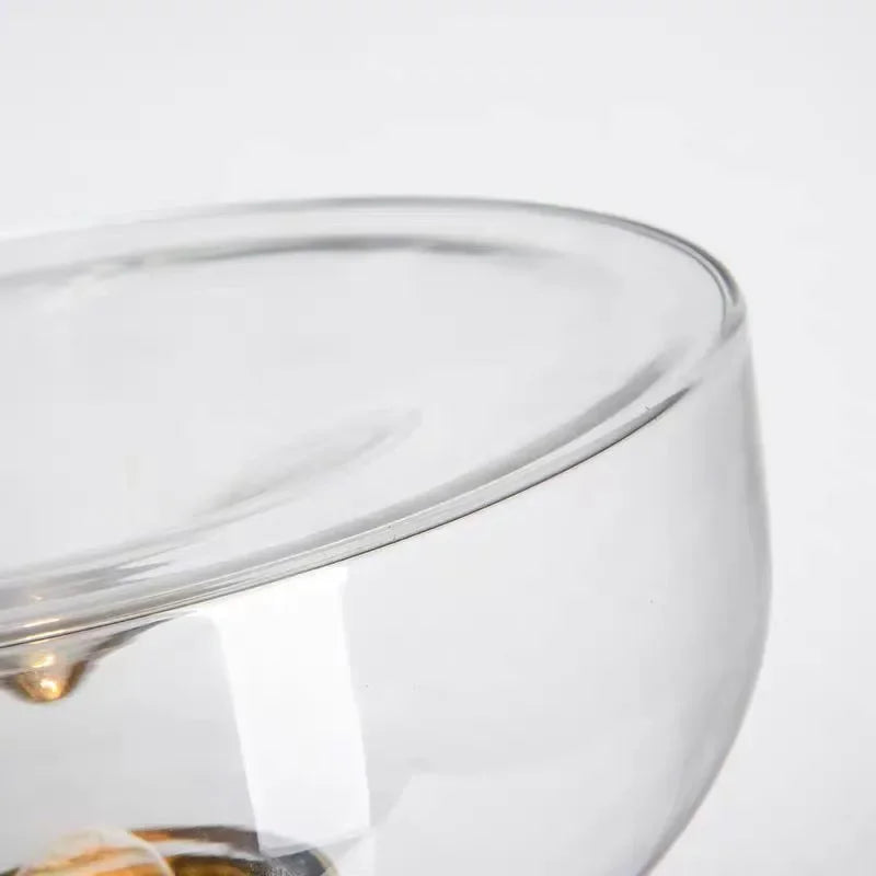 lampe de chevet design radar en verre moderne décorative - vue 10 sur 12