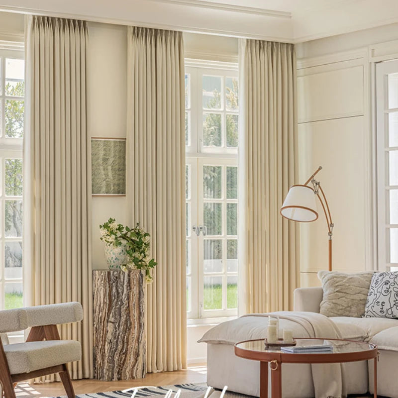 Rideau occultant moderne isolation lumière salon chambre fenêtre