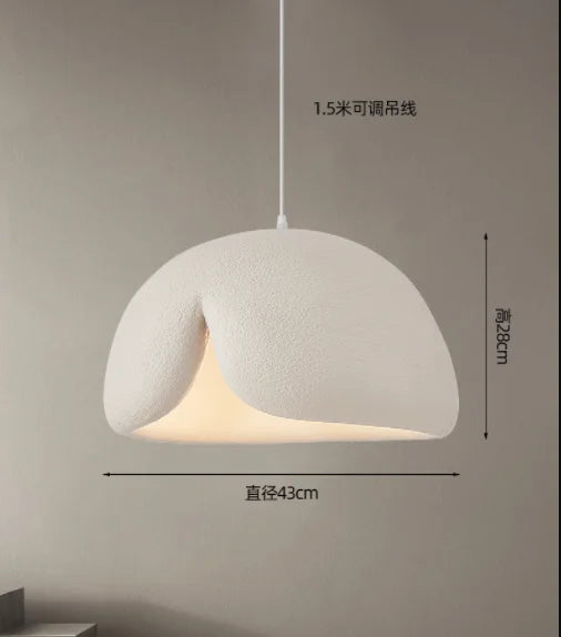 Nordischer minimalistisch Wabi Sabi LED-Kronleuchter Pendelleuchte für Loft-Dekor